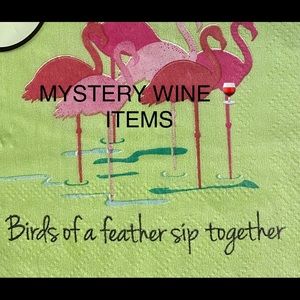 Mystery Wine Kit - mix of 5 or more different items NWT